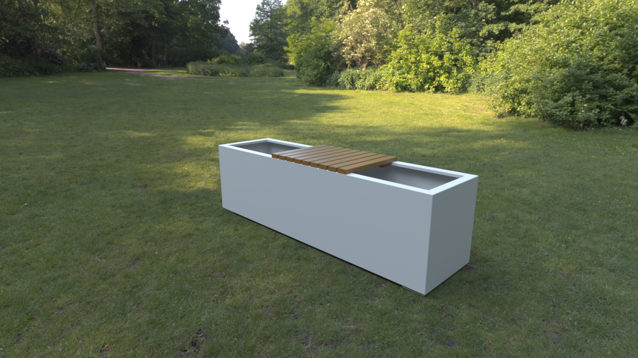 Seated Planter