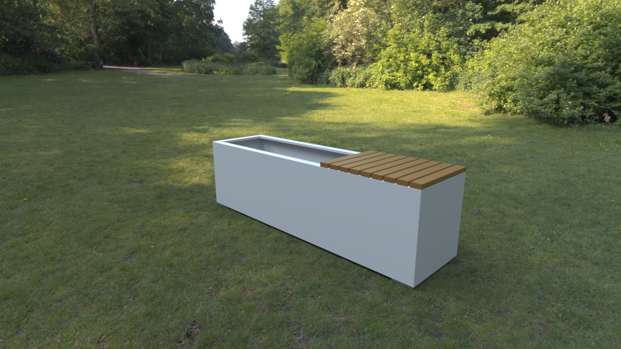 Seated Planter